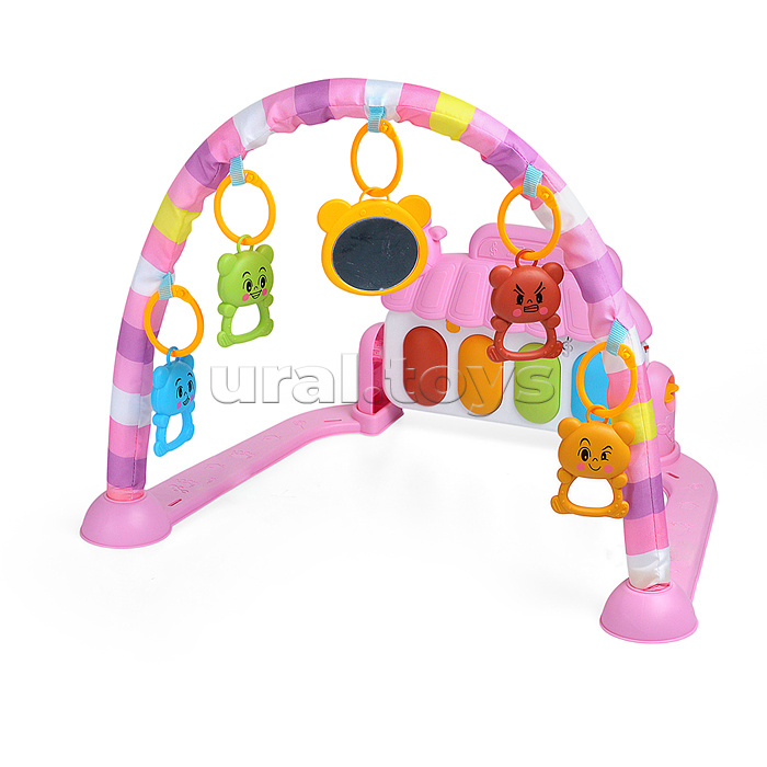 Коврик развивающий "Счастливый единорожка" в коробке