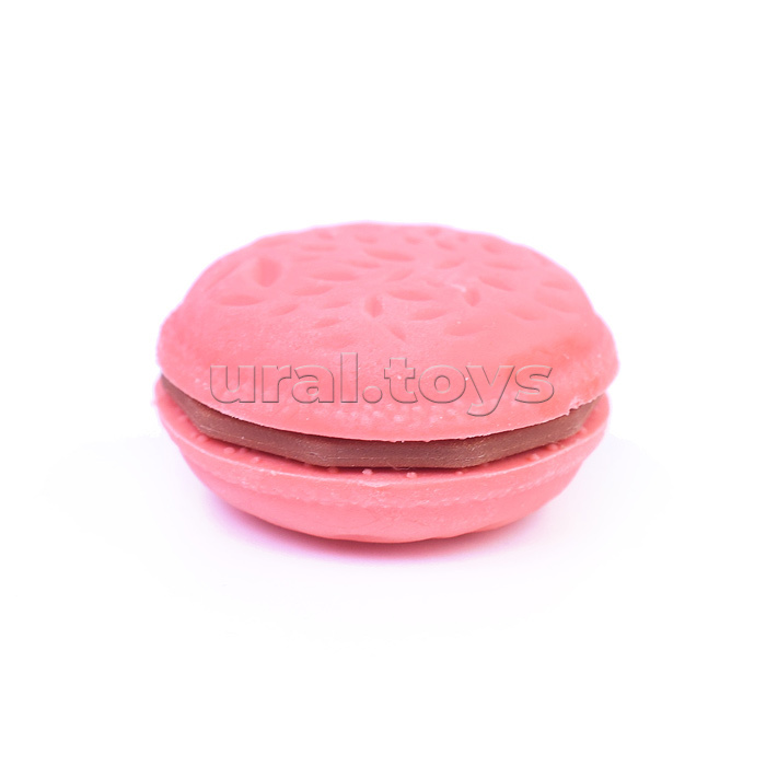 Ластик (синтетический каучук) "Макарон" 28*28*13 мм в дисплее Ластик (синтетический каучук) "Макарон" 28*28*13 мм в дисплее