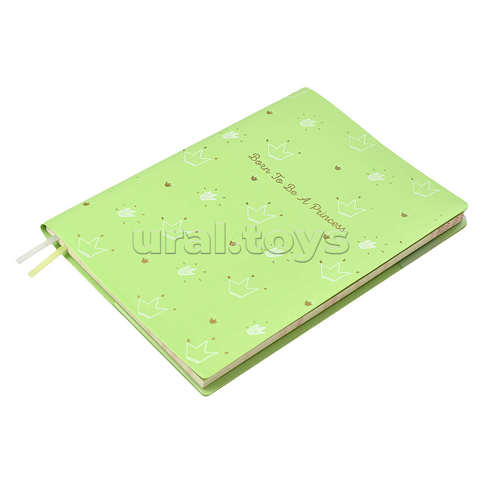 Записная книжка 56л. А6+ "Записки принцессы" 135x188 мм, мягкий переплёт, ниткошве