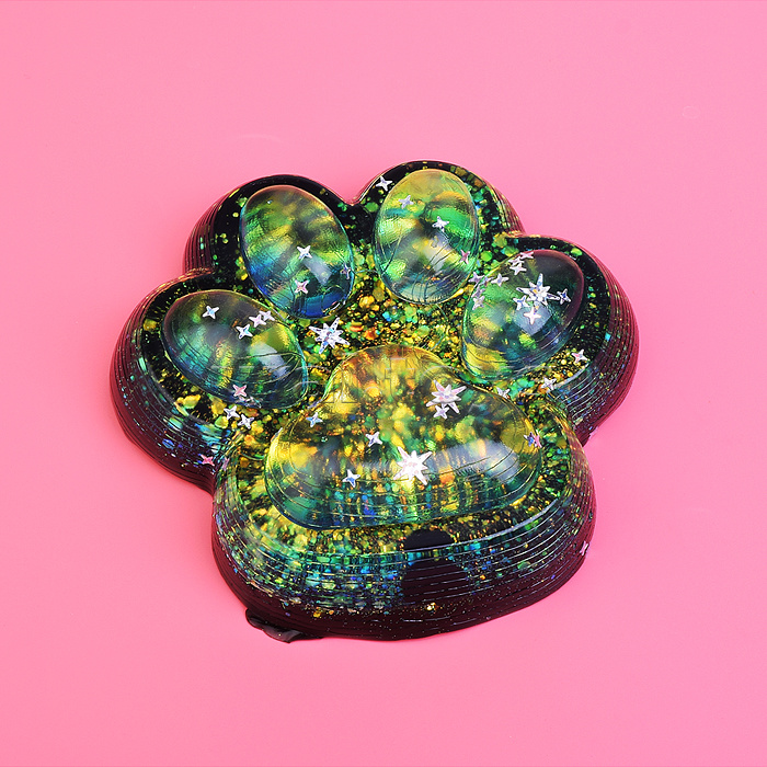 Игрушка-антистресс "Изумрудная лапа"