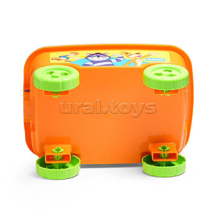 Тележка с ручкой "Простоквашино" в сетке