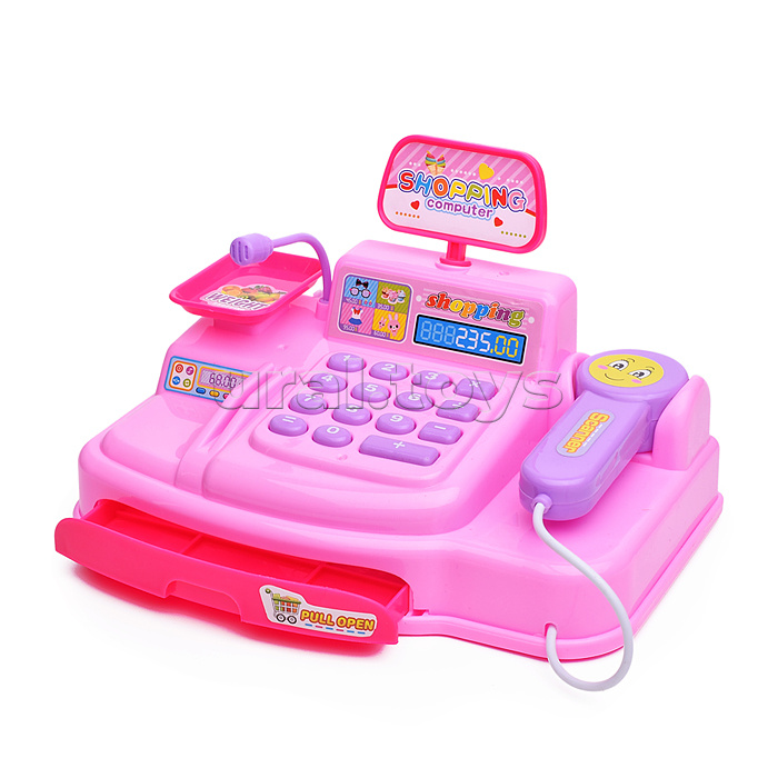 Касса игрушечная "Учимся и играем" в коробке