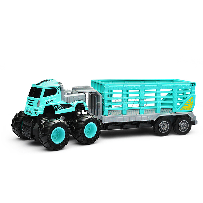 Машинка металлическая инерционная Big Foot, масштаб 1:43