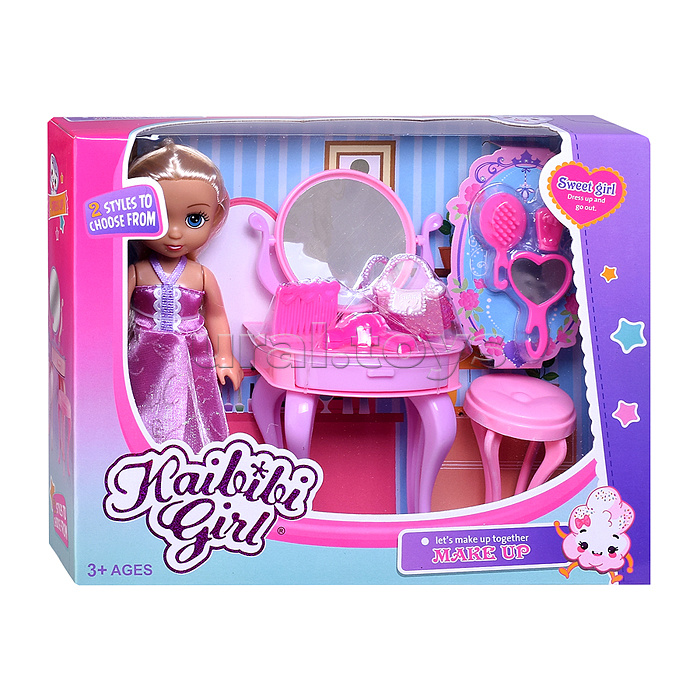 Кукла "Света" с аксессуарами, в коробке