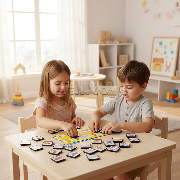 Лото "Веселые зверята"