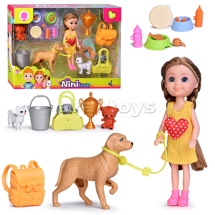 Кукла с аксессуарами "Тея" в коробке