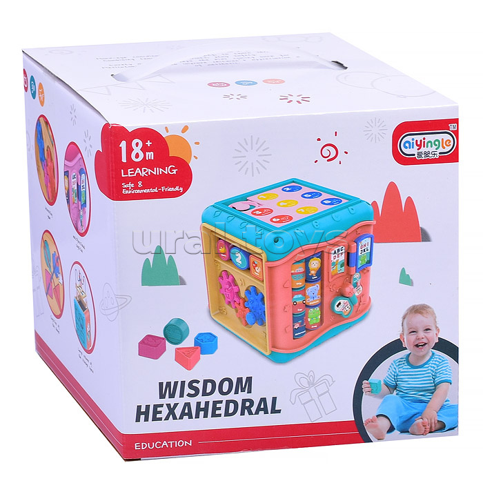 Развивающий куб "Бизикуб" в коробке