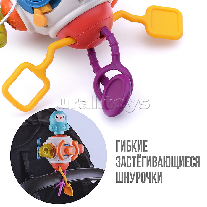 Игрушка развивающая "Космический бизикуб" в коробке Игрушка развивающая "Космический бизикуб" в коробке