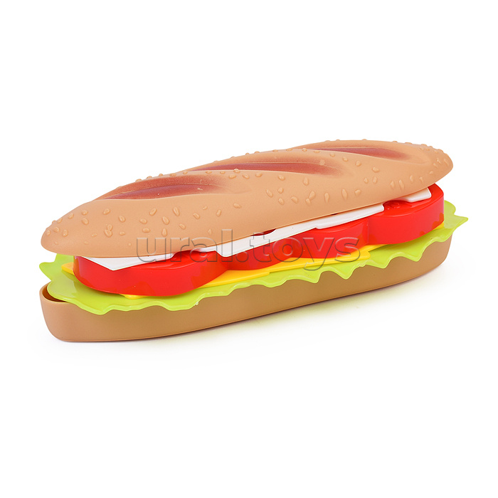 Игровой набор продуктов "Fast Food" в коробке Игровой набор продуктов "Fast Food" в коробке
