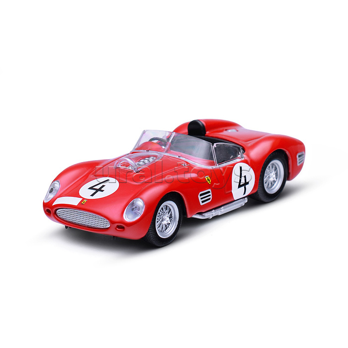 Гоночная машинка die-cast Ferrari - 250 Testa Rossa 1959, 1:43, красная Гоночная машинка die-cast Ferrari - 250 Testa Rossa 1959, 1:43, красная