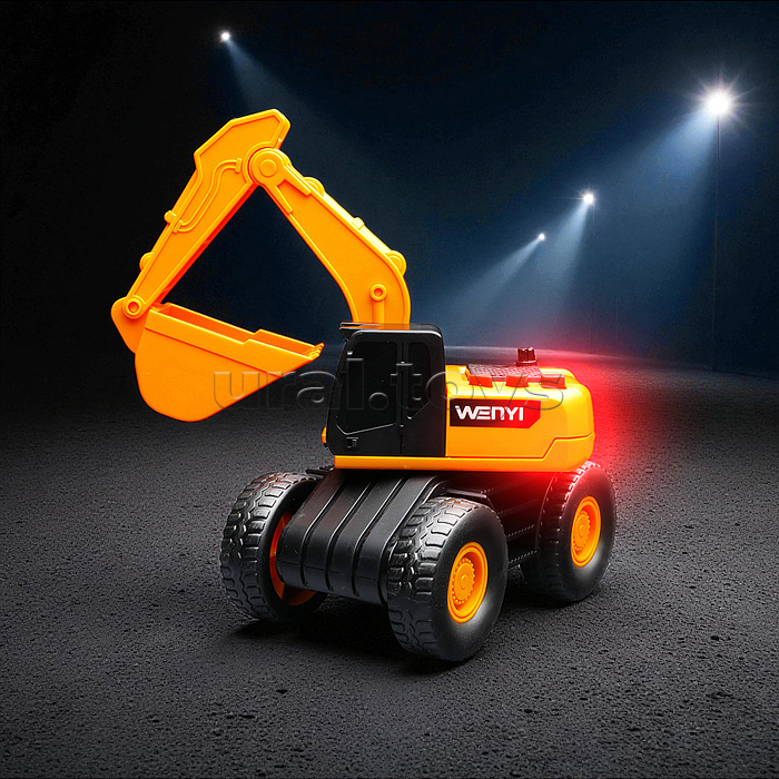 Набор машин "Стройка" 1:32 (свет, звук) в коробке