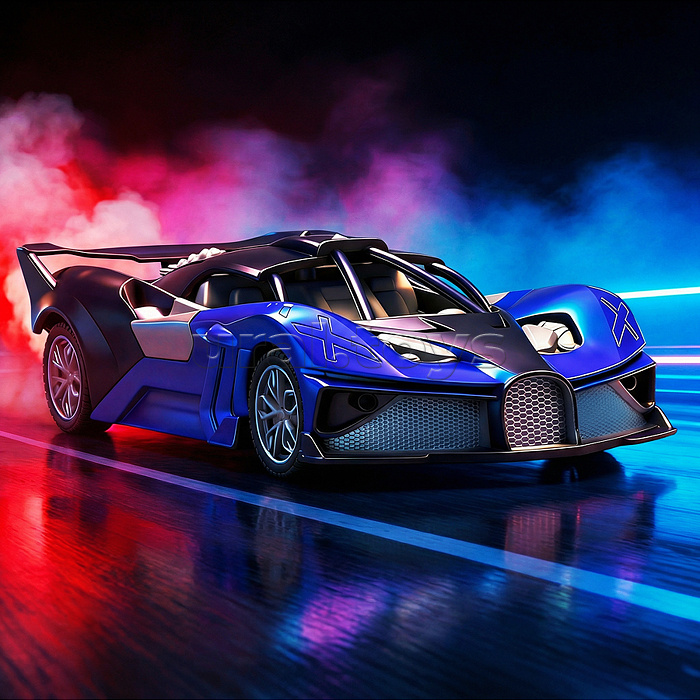 Машина "Экстрим кар" р/у, 27 MHz, в коробке