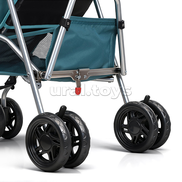 Детская прогулочная коляска-трость Prammy Teal, бирюзовый