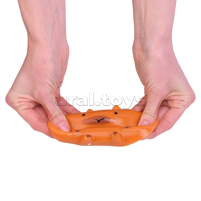 Игрушка-антистресс "Капибара с мягкими шариками"