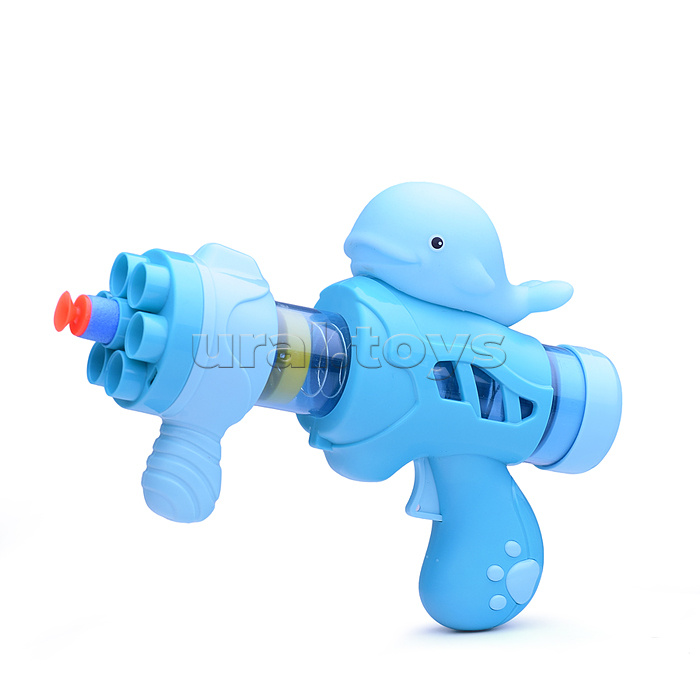 Бластер "Air gun" голубой, в коробке Бластер "Air gun" голубой, в коробке