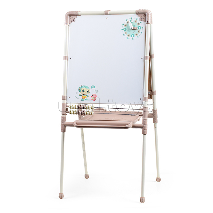 Мольберт «Доска знаний» двусторонний (бежевый-2)