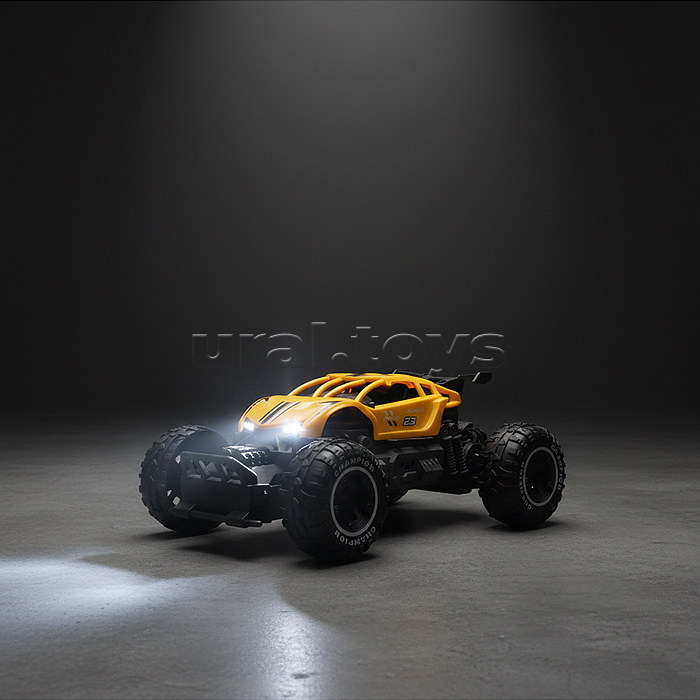 Машина "Вездеход с прицепом 3" р/у, 27 MHz, в коробке