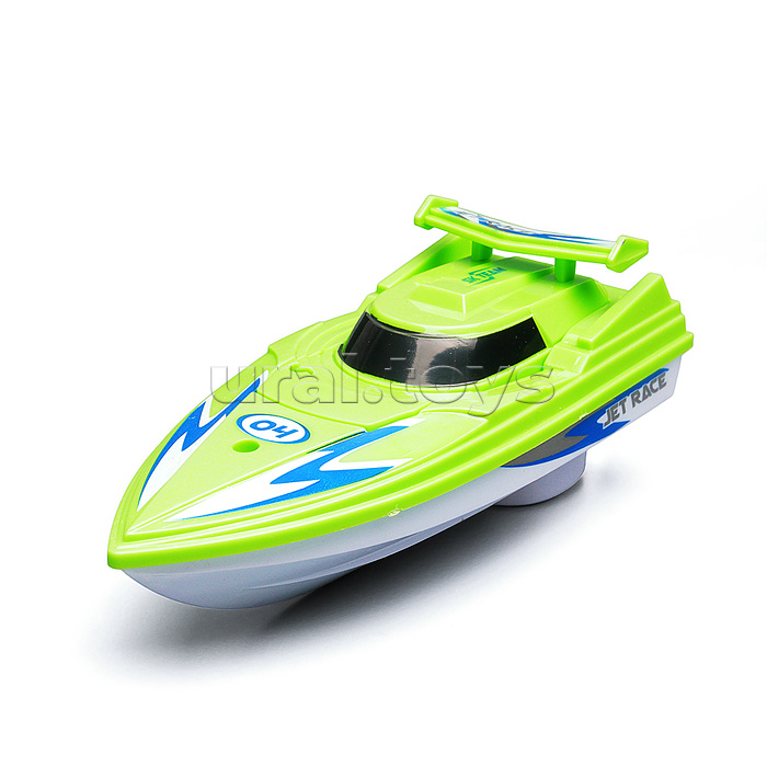 Лодка "Искра" на батарейках, в коробке