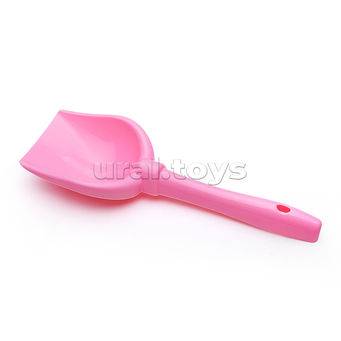 Набор №662: ведро-цветок среднее №4, сито-цветок среднее №4, лопатка №5, грабельки №5, формочки (клубника + малина)