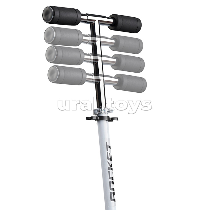 Самокат 2-х колесный ROCKET,колеса PU/ 125 мм, ABEC 7, розовый (в пакете)