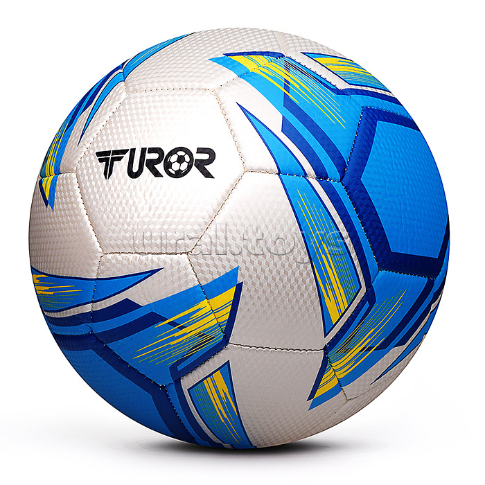 Мяч футбольный "Яркий бросок" 380-400 гр