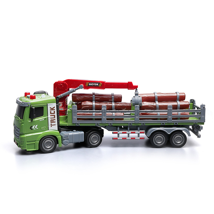 Машина "ДревоТранзит" на батарейках, в коробке