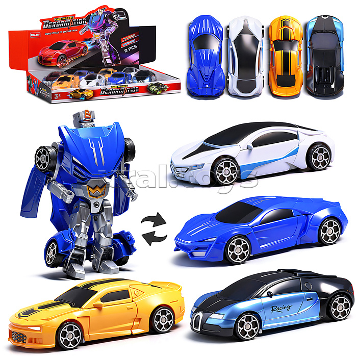 Машина-Робот "Спортивная лига" в коробке