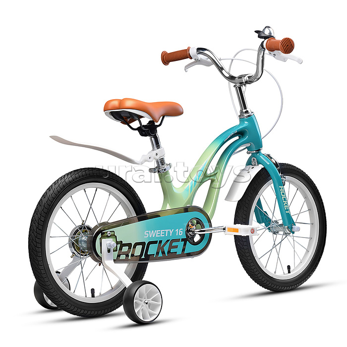 Велосипед 16" Rocket Sweety, цвет зеленый