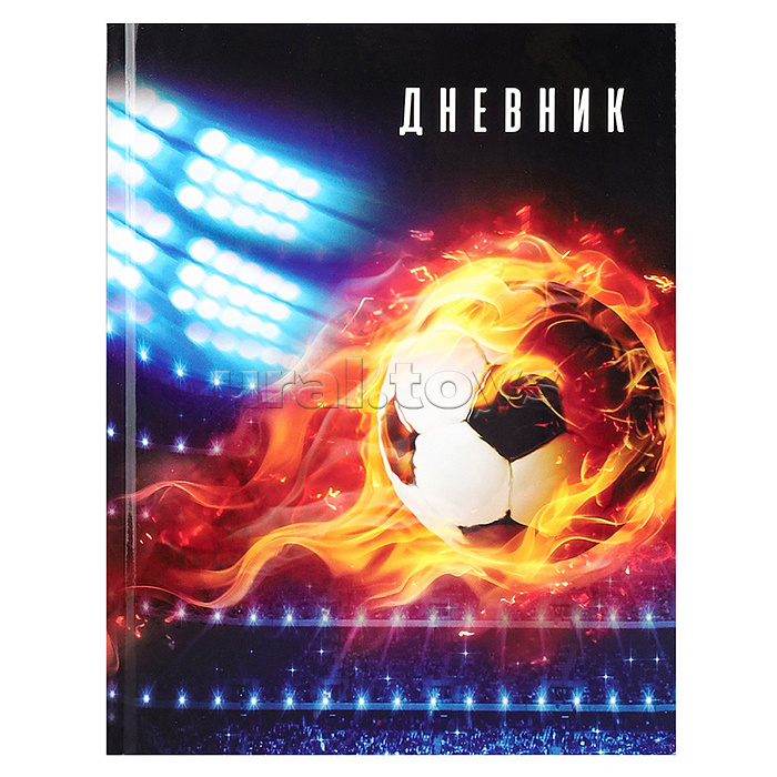 Дневник 1-4кл, тв обл .глянц/лам, 48л, Calligrata "Футбол новый"