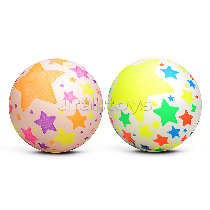 Мяч надувной детский PVC "Звёздный мяч" 22см