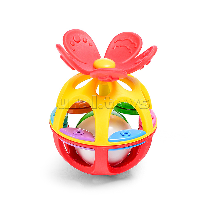 Погремушка-прорезыватель "Тюльпан"