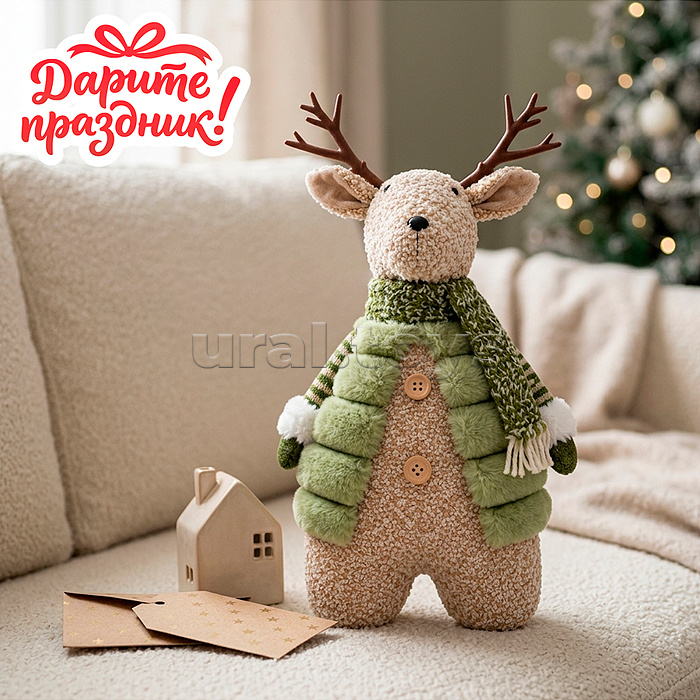 Новогоднее украшение Олень "Хюгге"
