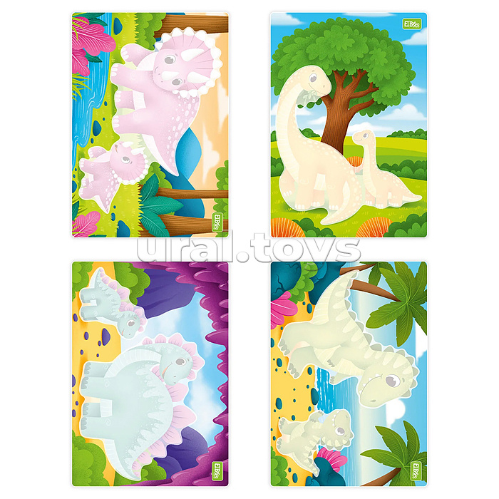 Набор раскрасок водой "Динозавры"
