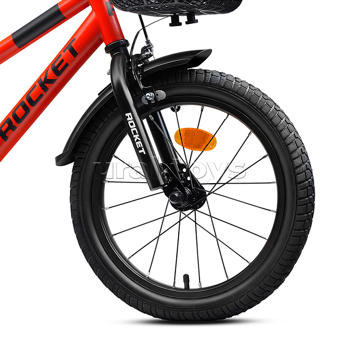 Велосипед 16" Rocket Fast, цвет красный