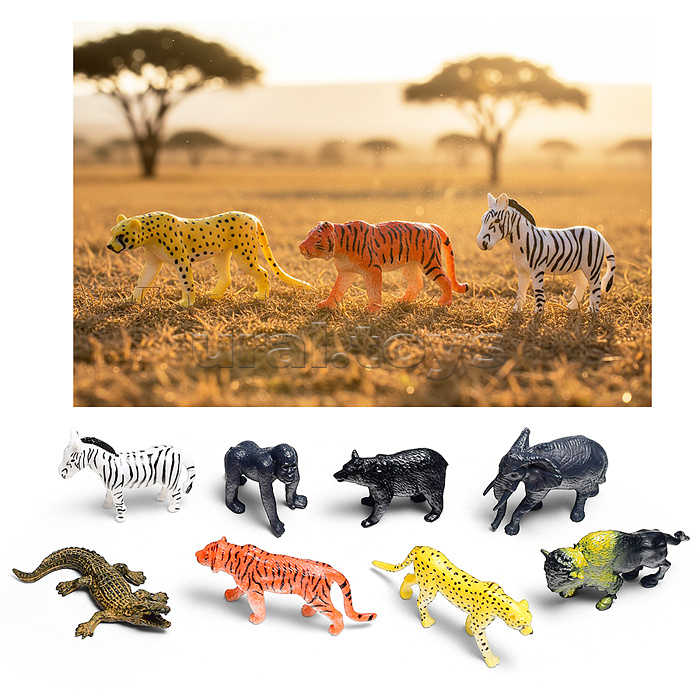 Набор животных "Голоса природы" в пакете