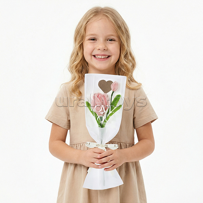 Набор творческая мастерская "Розовый тюльпан" в коробке