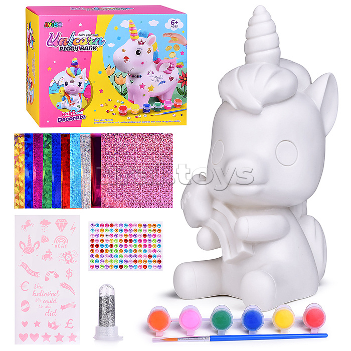 Набор творческая мастерская A8802 "Малыш единорожка" в коробке