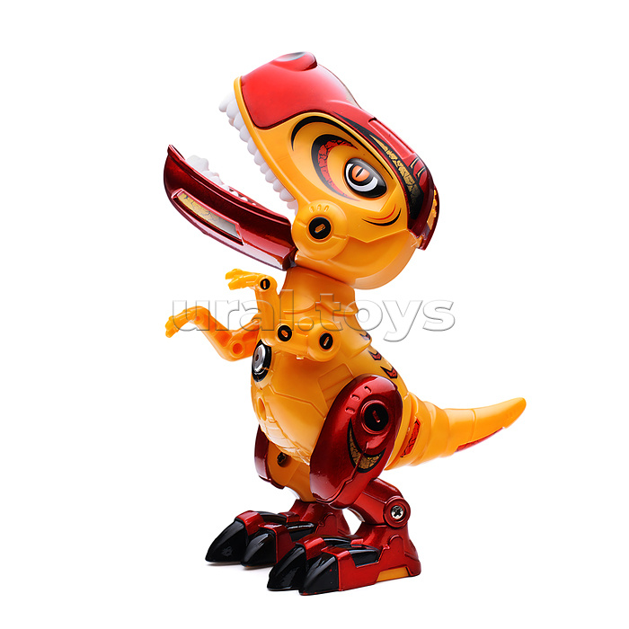 Динозавр на батарейках, в коробке