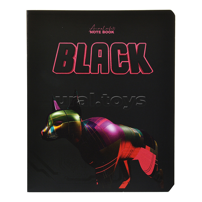 Тетрадь 48л. клетка, А5 "Анимал Робот"