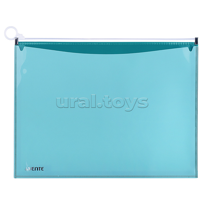 
Папка на молнии с карманом "Marandi" A4 (320x245х25 мм) полипропилен 180 мкм, с карманом, с расширением 25 мм, глянцевая, аквамариновая, индивидуальная маркировка