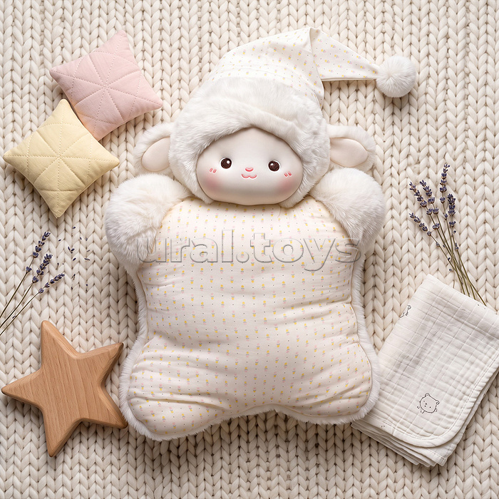 Мягкая игрушка "Овечка Пуся"