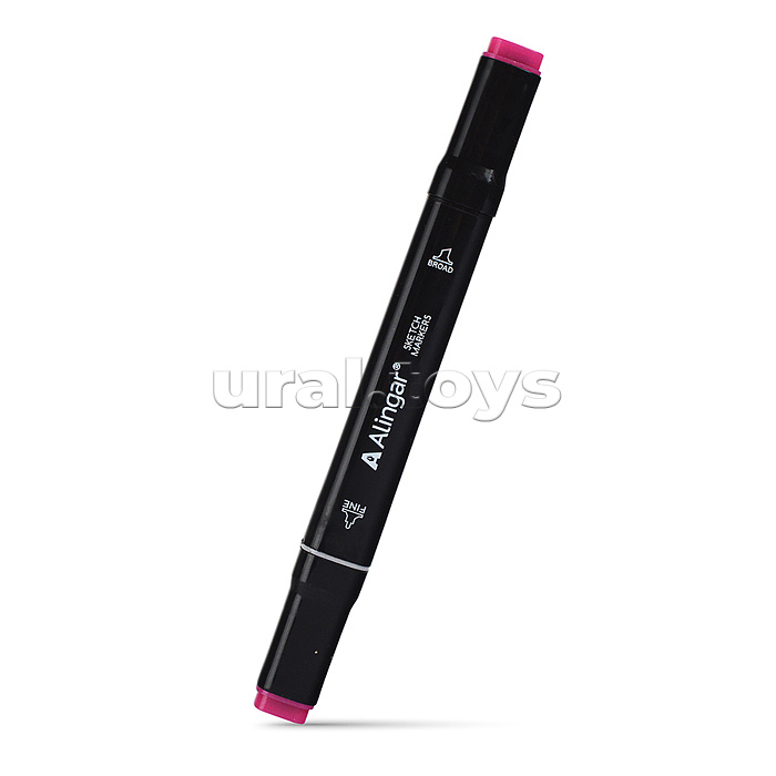 Набор двухсторонних скетчмаркеров 6 цв, фиолето-розовые цвета , пулевидный/клиновидный 1-6 мм Набор двухсторонних скетчмаркеров 6 цв, фиолето-розовые цвета , пулевидный/клиновидный 1-6 мм