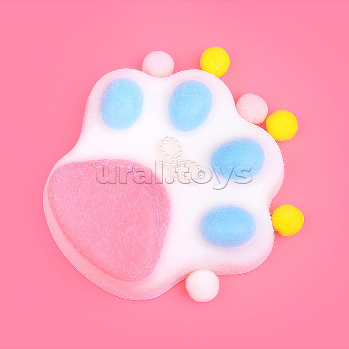 Игрушка-антистресс "Лапа плюшевого медведя"