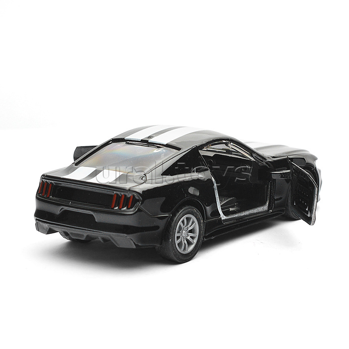 Чёрная инерционная машинка Спорткар с дизайном die-cast,1:32, открывающиеся двери