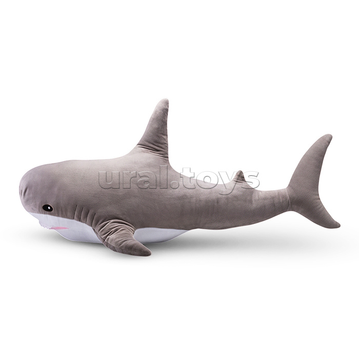 Акула Спайк, 100см, серая