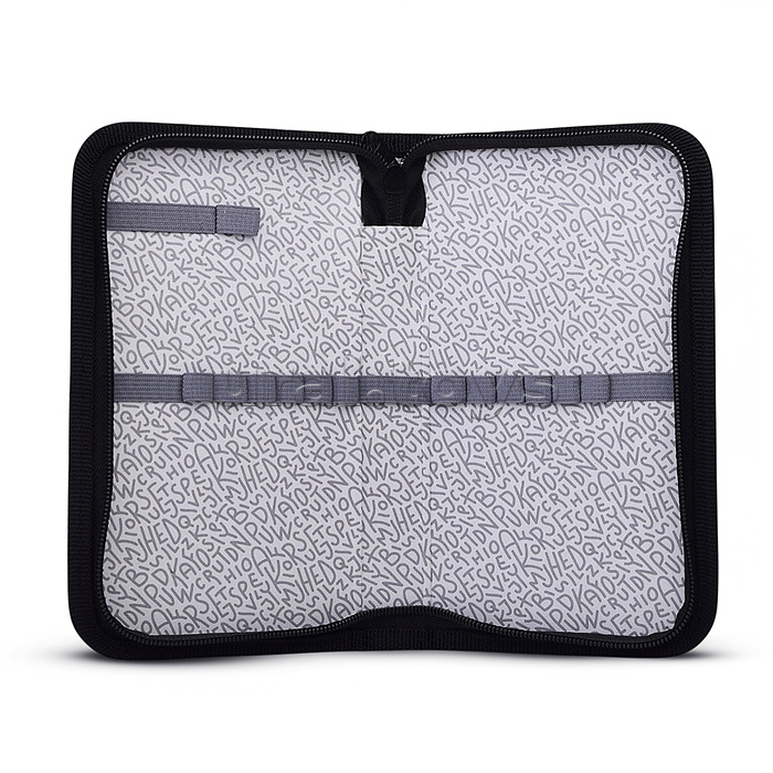 Пенал "I See You" 205x120 мм, одностворчатый прямоугольный, на молнии, картон с конгревным тиснением