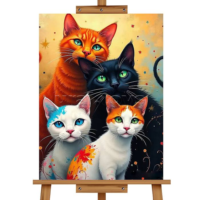 Набор для рисования "Картина по номерам 30х40 см. Лучшие друзья"