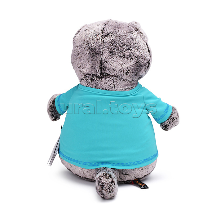 Кот Басик в лонгсливе с лошадкой