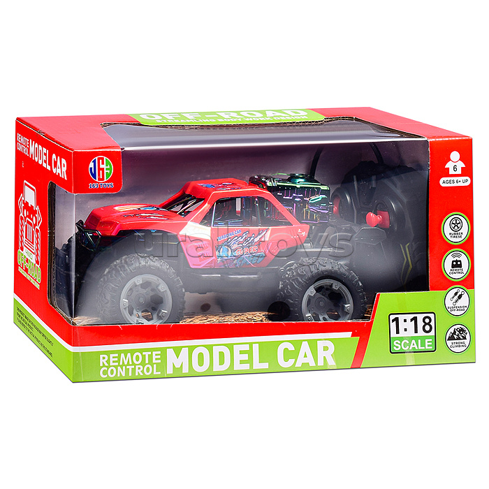 Машина "Тайфун" р/у, 27 MHz, под колпаком