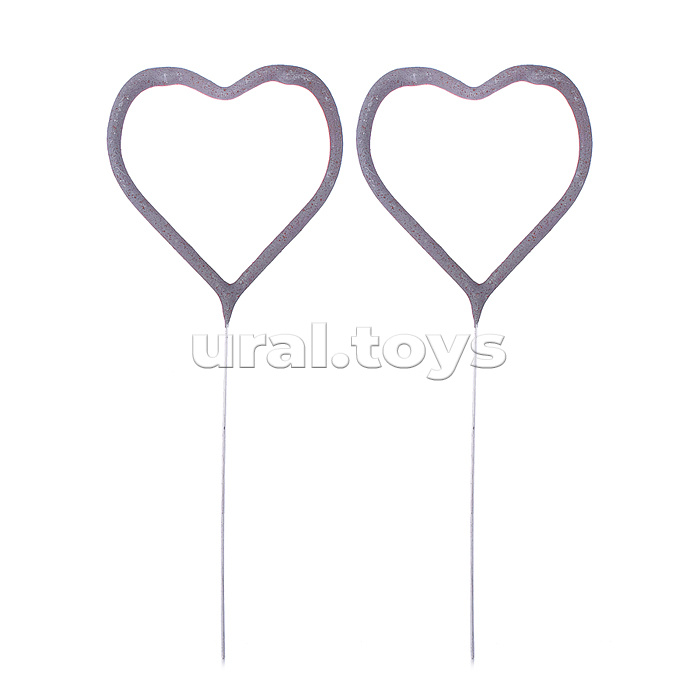 Бенгальские огни "Heart" 170 мм ("Сердце", в уп. 2 шт.) * в кор. 150 уп. Срок до 01.02.26 Бенгальские огни "Heart" 170 мм ("Сердце", в уп. 2 шт.) * в кор. 150 уп. Срок до 01.02.26